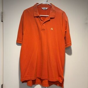 Brooks Brothers Vibrant Orange Polo